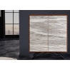 Kummut SOUL naturaalne hall kivi / pruun, 100x38xH120 cm