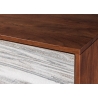 Kummut SOUL naturaalne hall kivi / pruun, 100x38xH120 cm