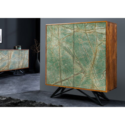 Kummut SOUL naturaalne kivi / pruun, 100x38xH120 cm