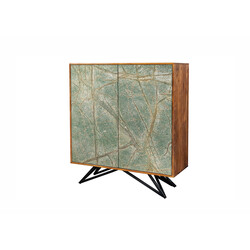 Kummut SOUL naturaalne kivi / pruun, 100x38xH120 cm