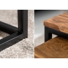 Diivanilaudade komplekt ELEMENTS sheesham, 2 tk