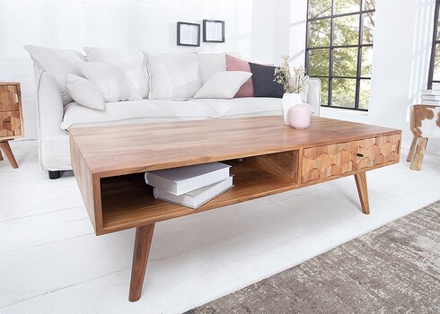 Diivanilaud MYSTIC LIVING pruun, 100x52xH40 cm