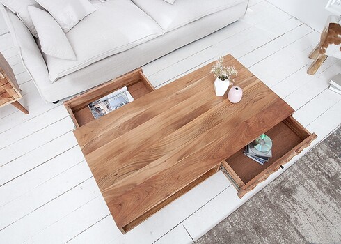 Diivanilaud MYSTIC LIVING pruun, 100x52xH40 cm