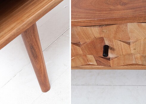 Diivanilaud MYSTIC LIVING pruun, 100x52xH40 cm