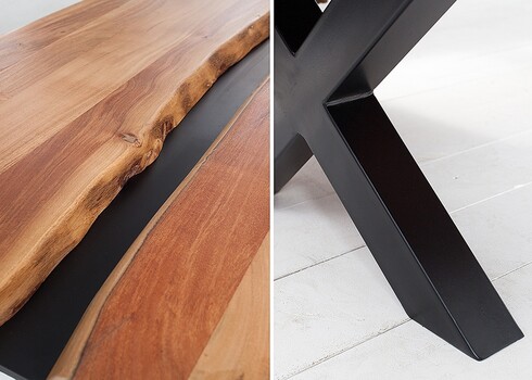 Diivanilaud AMAZONAS pruun, 105x52xH40 cm