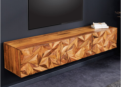 Tv-alus ALPINE sheesham, 160x35xH30 cm
