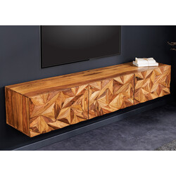 Tv-alus ALPINE sheesham, 160x35xH30 cm