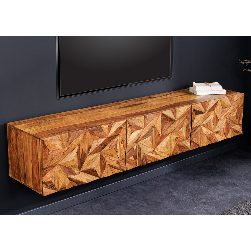 Tv-alus ALPINE sheesham, 160x35xH30 cm