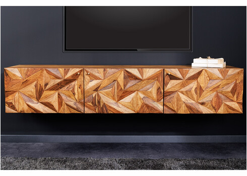 Tv-alus ALPINE sheesham, 160x35xH30 cm