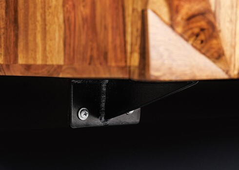 Tv-alus ALPINE sheesham, 160x35xH30 cm