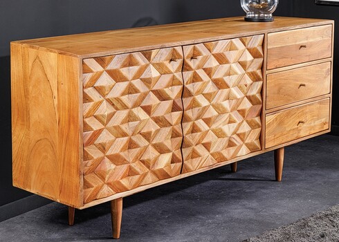 Kummut ALPINE sheesham, 145x40xH75 cm