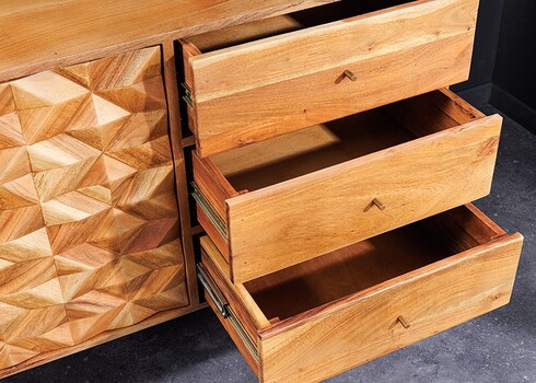 Kummut ALPINE sheesham, 145x40xH75 cm