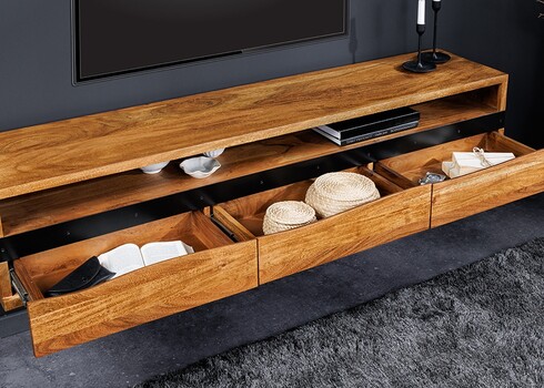 Tv-alus MAMMUT meepruun, 160x35xH30 cm