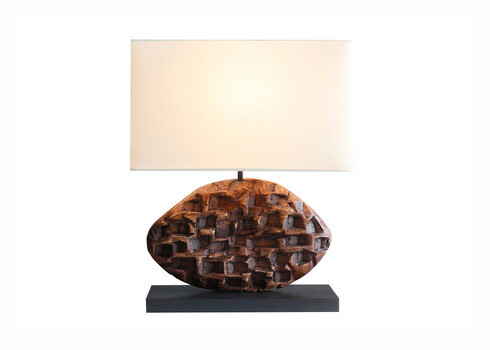 Lauavalgusti REEF valge / pruun, 40x23xH48 cm