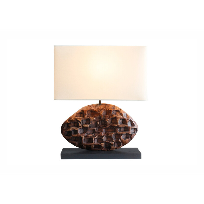 Lauavalgusti REEF valge / pruun, 40x23xH48 cm