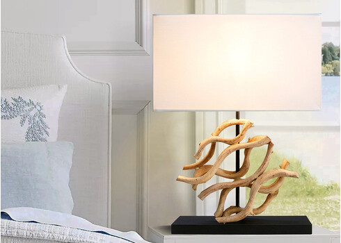 Lauavalgusti WAVE helepruun, 40x20xH57 cm