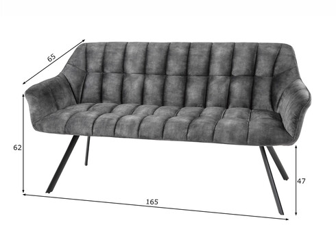 Pink PAPILLON hall, 165x65xH85 cm