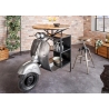 Baarilaud SCOOTER pruun / hall, 120x77xH116 cm