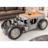 Diivanilaud HOT ROD pruun / hall, 165x73xH56 cm