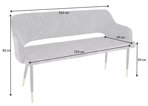 Pink PARIS hall, 162x58xH82 cm