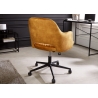 Kontoritool PARIS kollane, 55x59xH75-82 cm