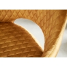 Kontoritool PARIS kollane, 55x59xH75-82 cm