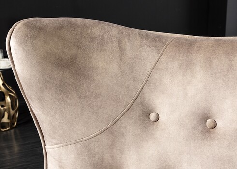 Tugitool AMSTERDAM beež, 76x85xH103 cm