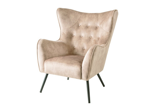 Tugitool AMSTERDAM beež, 76x85xH103 cm