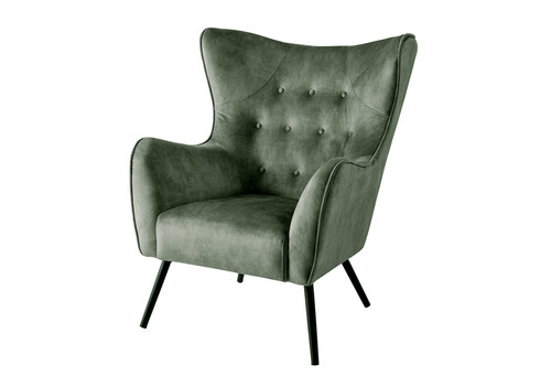 Tugitool AMSTERDAM roheline, 76x85xH103 cm