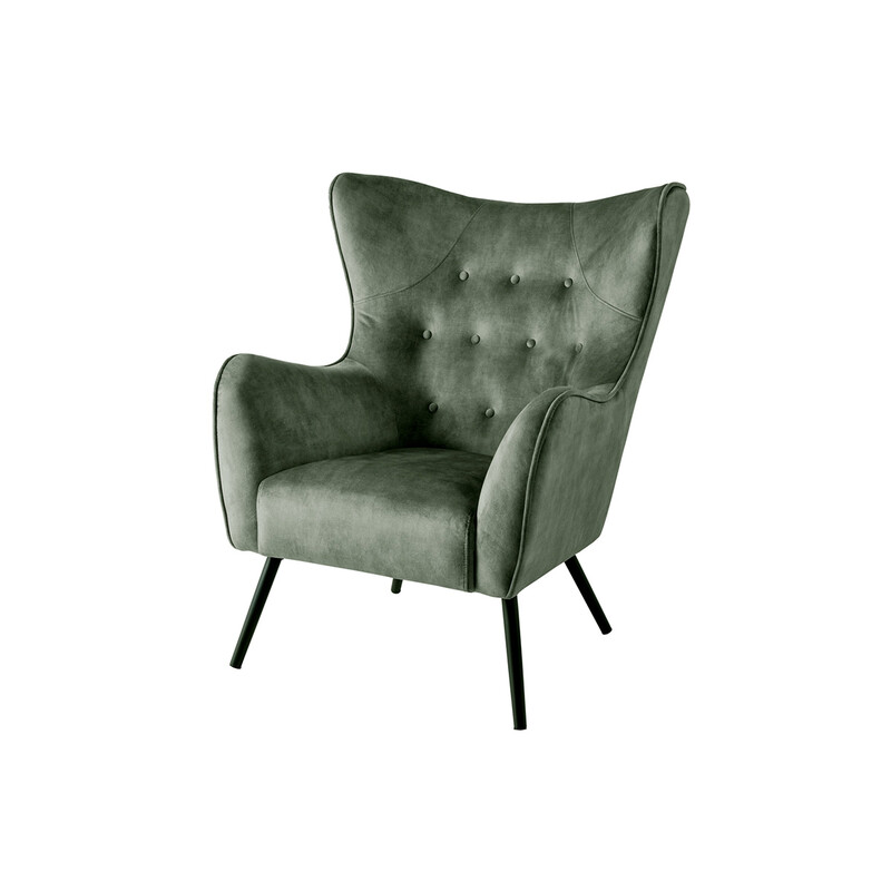 Tugitool AMSTERDAM roheline, 76x85xH103 cm