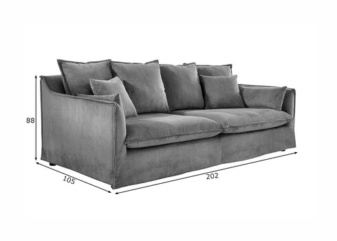 Diivan HEAVEN hall, 210x105xH88 cm