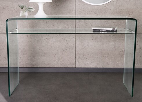 Konsoollaud FANTOME klaas, 100x33xH75 cm