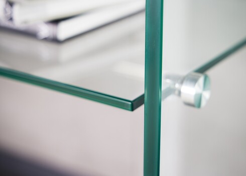 Konsoollaud FANTOME klaas, 100x33xH75 cm