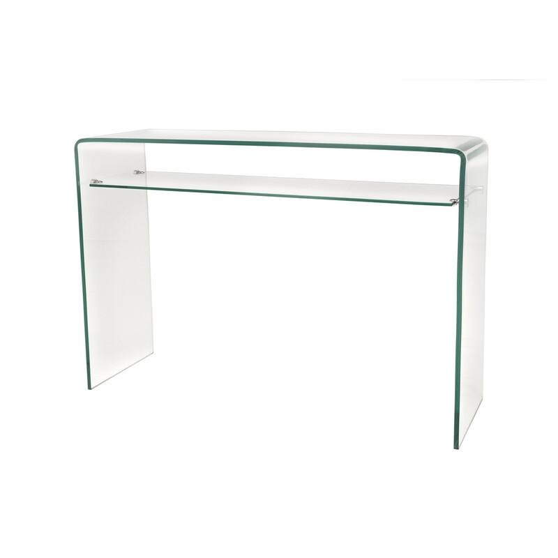 Konsoollaud FANTOME klaas, 100x33xH75 cm