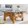 Diivanilaud RIVERSIDE pruun, 80x80xH41 cm