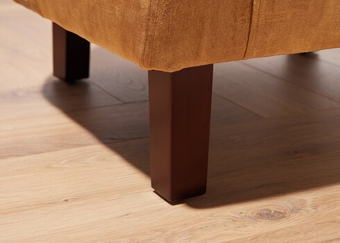 Tugitool HEMINGWAY kollane, 74x70xH74 cm