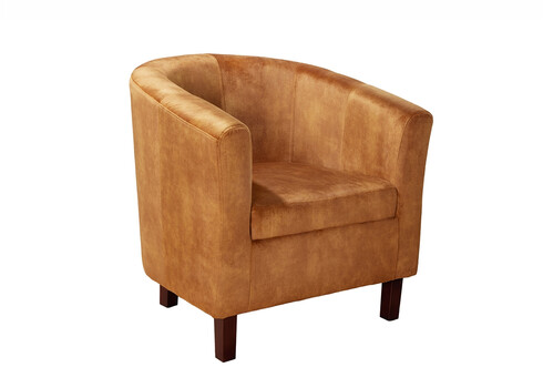 Tugitool HEMINGWAY kollane, 74x70xH74 cm