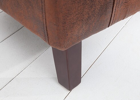 Tugitool HEMINGWAY pruun, 74x70xH74 cm