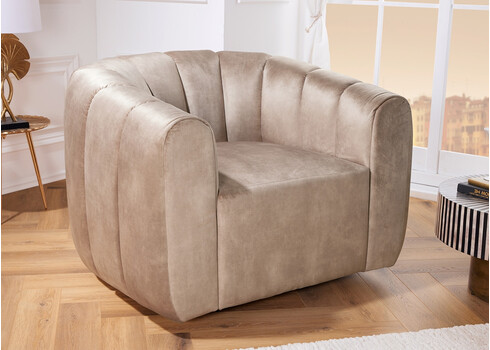 Tugitool BABYLON beež, 100x90xH75 cm