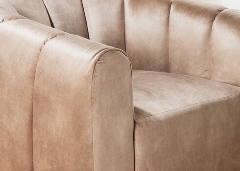 Tugitool BABYLON beež, 100x90xH75 cm