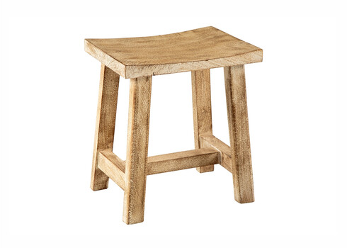 Taburet FINCA pruun, 40x30xH45 cm