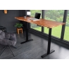 Elektriliselt reguleeritav kirjutuslaud MAMMUT pruun, 140x80xH73-118 cm