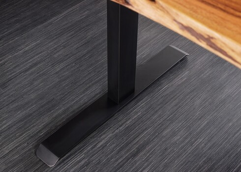 Elektriliselt reguleeritav kirjutuslaud MAMMUT pruun, 160x80xH73-118 cm