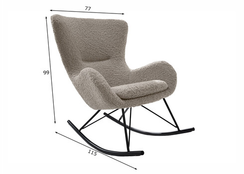 Kiiktool SCANDINAVIA hall buklee, 77x115xH99 cm