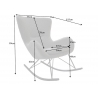 Kiiktool SCANDINAVIA hall buklee, 77x115xH99 cm