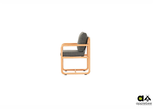 Söögitool Apple Bee DOLCE pruun / hall, 60x65xH83 cm