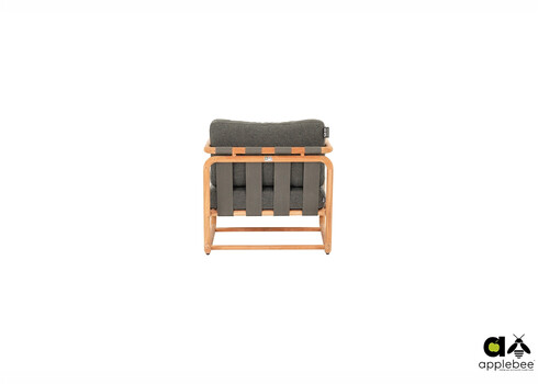 Tugitool Apple Bee DOLCE pruun / hall, 75x84xH67 cm