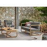 Tugitool Apple Bee DOLCE pruun / hall, 75x84xH67 cm