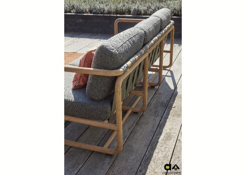 Diivan Apple Bee DOLCE pruun / hall, 209x78xH67 cm