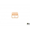 Diivanilaud Apple Bee DOLCE pruun, 120x65xH41 cm